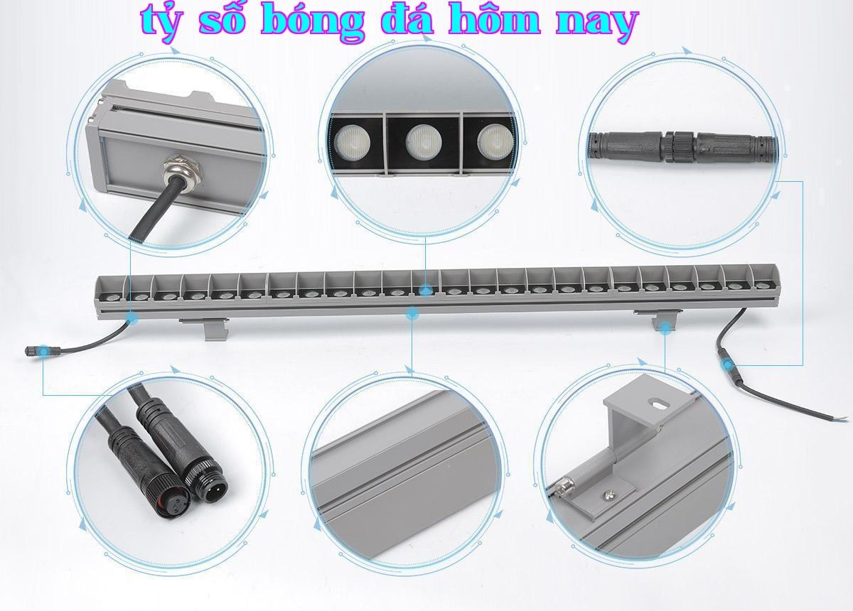 Nhà sản xuất đèn rửa tường đầy màu sắc giải thích tại sao cần chú ý đến hiệu suất sử dụng nguồn sáng